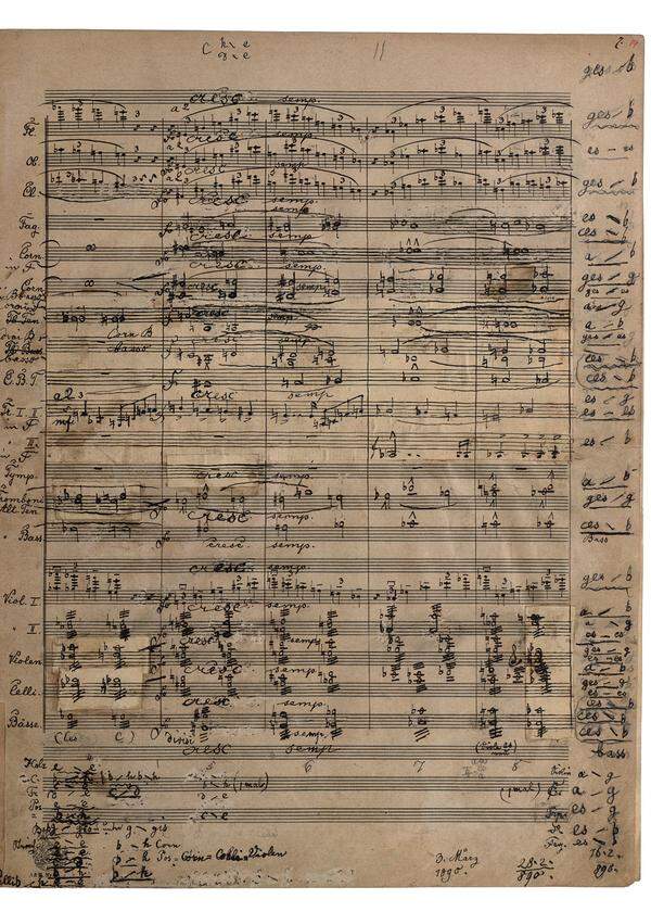 Achte Symphonie. Kennern gilt sie als Bruckners größtes Werk.